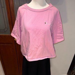 Champion - Pink - Crop T-Shirt - XL